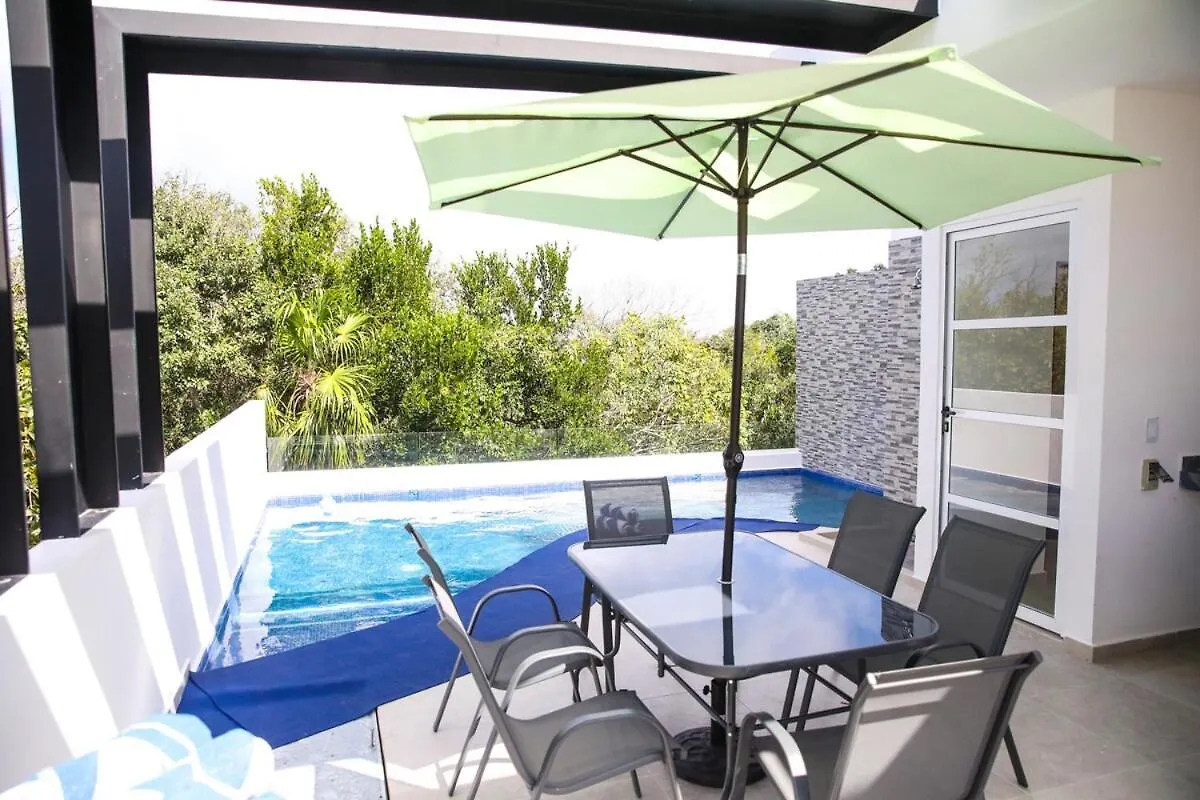 Beautiful House With A Private Pool Villa Puerto Morelos