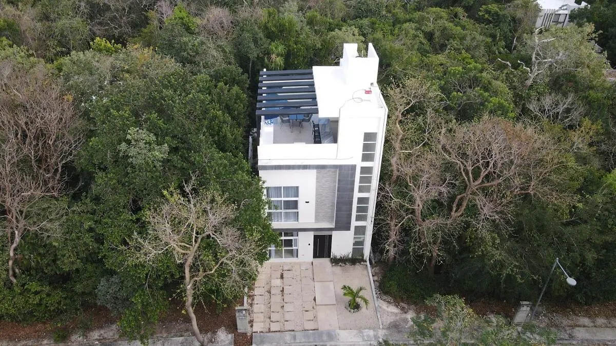 Beautiful House With A Private Pool Villa Puerto Morelos 0*,