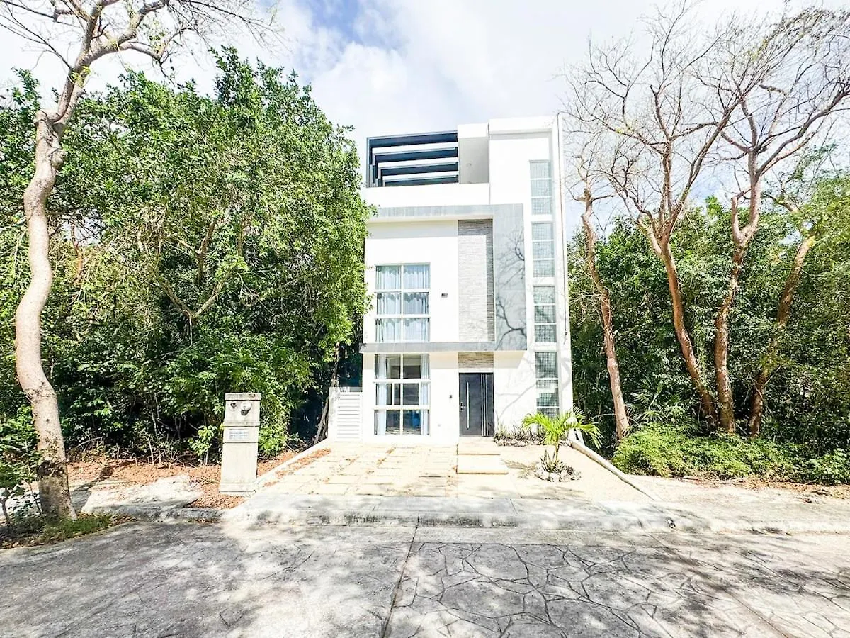 Beautiful House With A Private Pool Villa Puerto Morelos Mexico